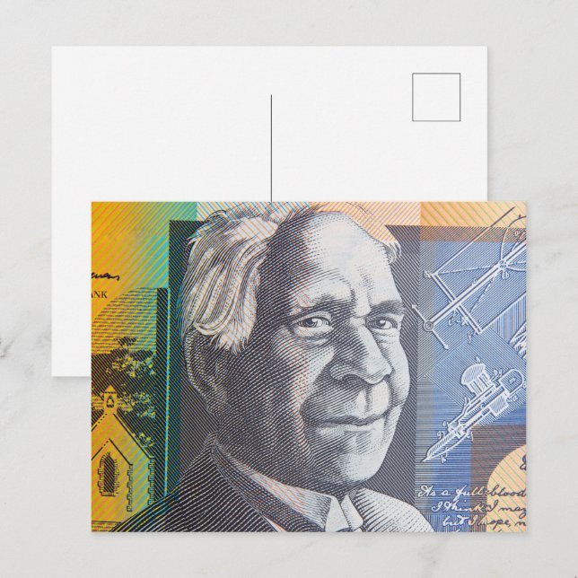 Postal dólares australianos (Anverso / Reverso)