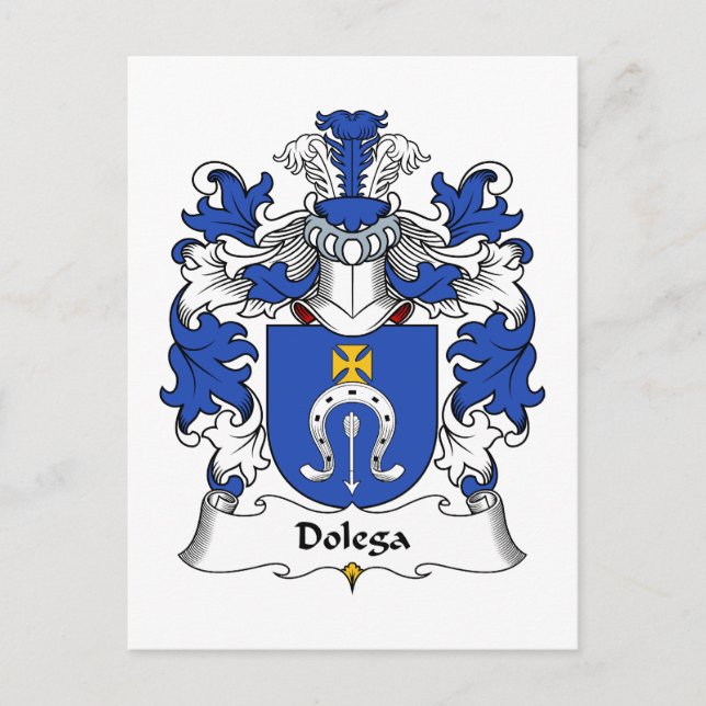 Postal Dolega Family Crest (Anverso)