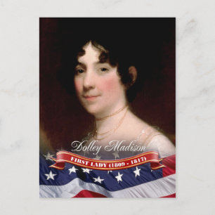 Postal Dolley Madison, Primera Dama de los Estados Unidos