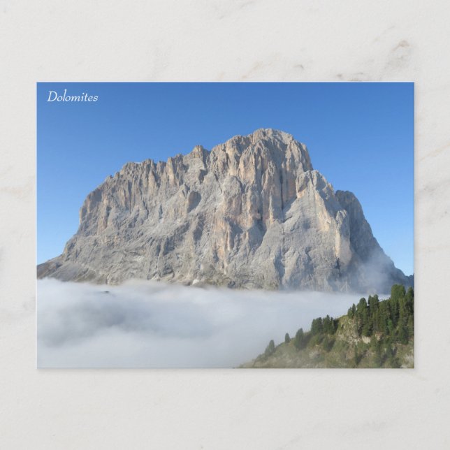 Postal Dolomitas (Anverso)