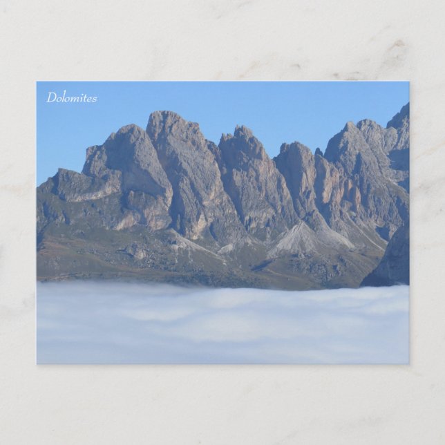Postal Dolomitas (Anverso)
