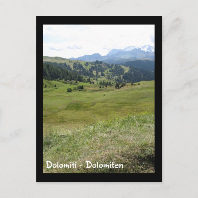 Postal Dolomitas (Anverso)