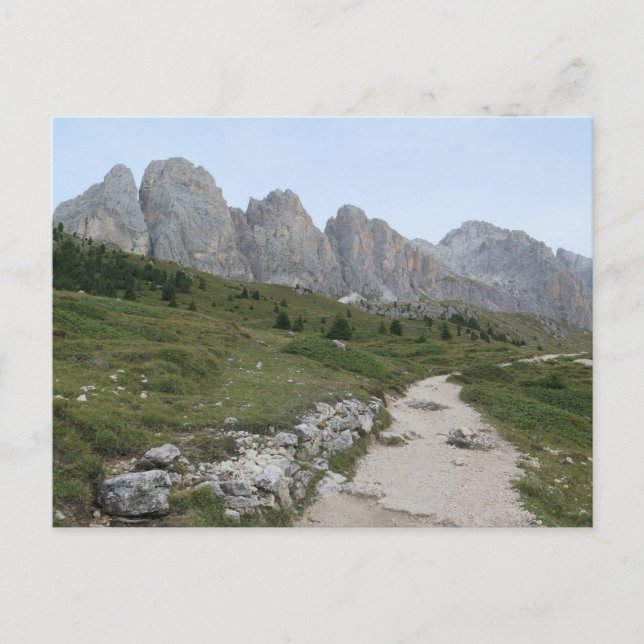 Postal Dolomitas Italia (Anverso)