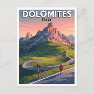Postal Dolomitas, Passo Giau Cortina d’Ampezzo Italia