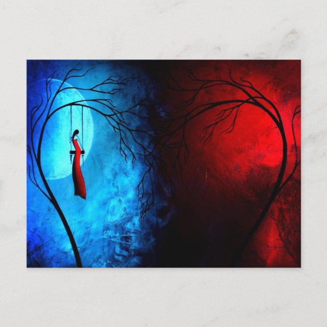 Postal Dolor de corazón y poesía 36... (Anverso)