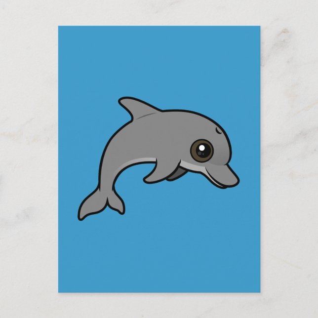 Postal Dolphin Bottlenose (Anverso)