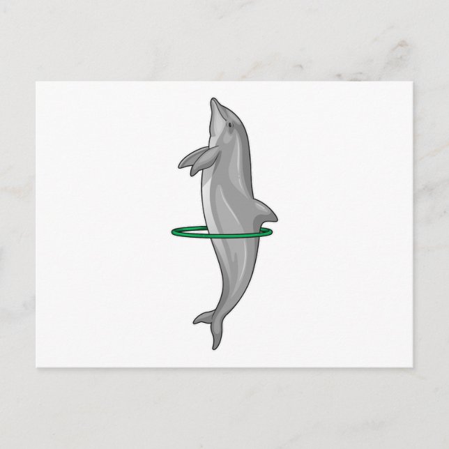 Postal Dolphin Fitness llantas deportivas (Anverso)