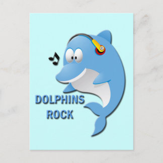 POSTAL DOLPHINS ROCK