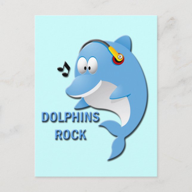 POSTAL DOLPHINS ROCK (Anverso)