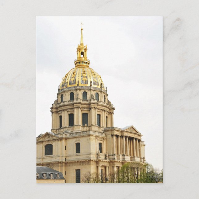 Postal Dôme des Invalides (Anverso)