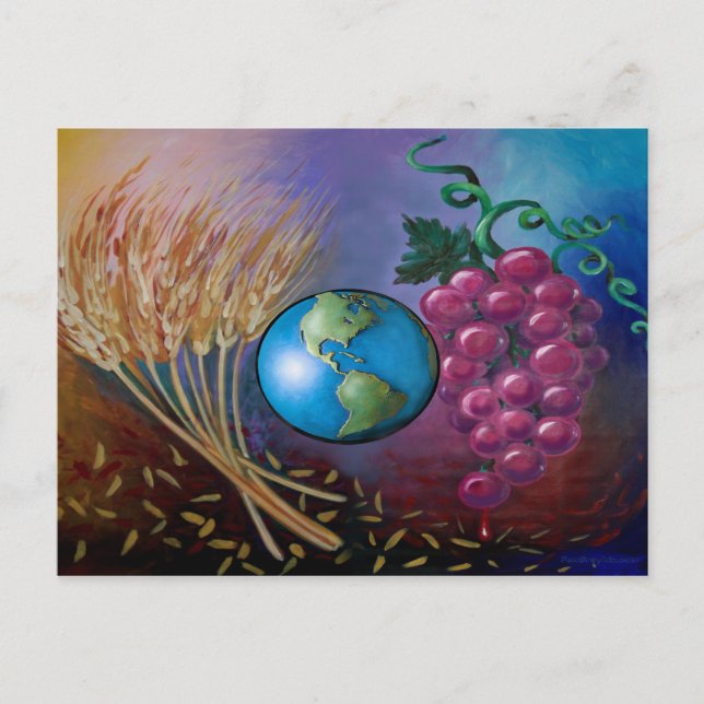 Postal Domingo de la Comunión Mundial (Anverso)