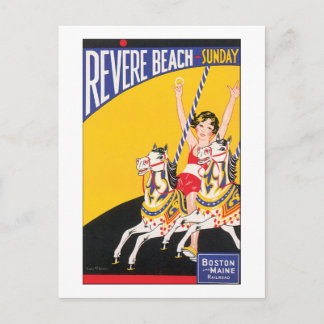 Postal Domingo Revere Beach
