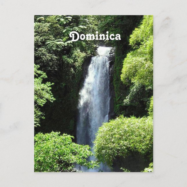 Postal Dominica (Anverso)