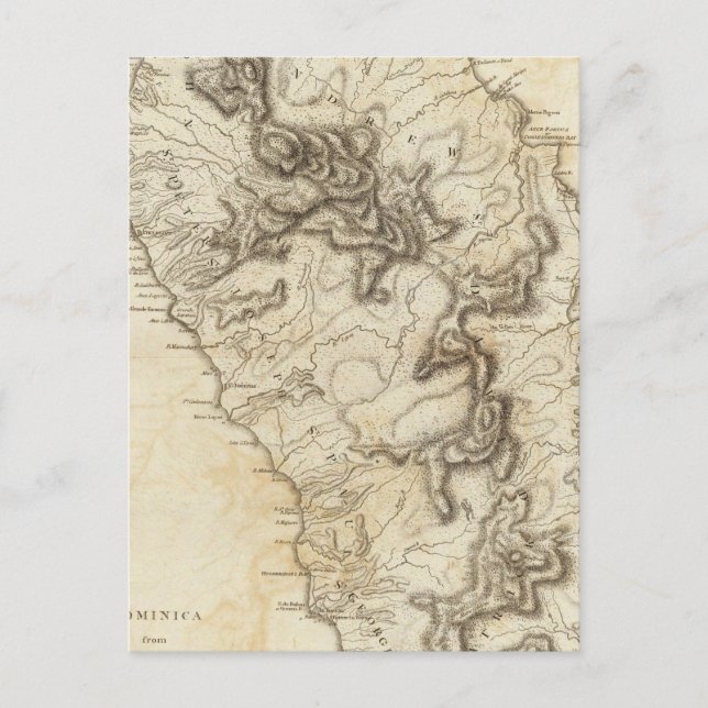 Postal Dominica (Anverso)