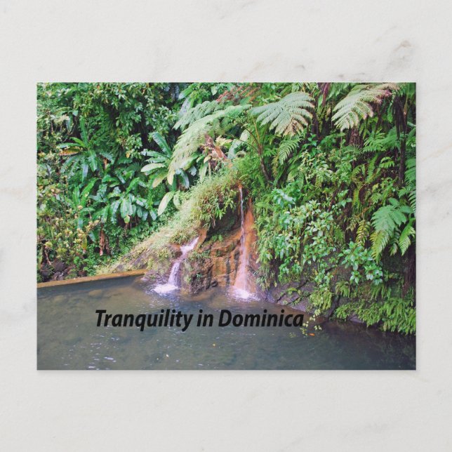 Postal Dominica (Anverso)