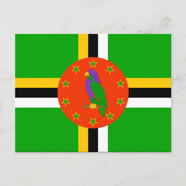 Postal Dominica (Anverso)