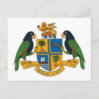 Postal Dominica del Escudo de Armas