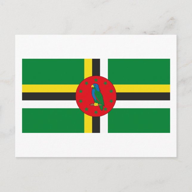 Postal Dominica Postcard (Anverso)