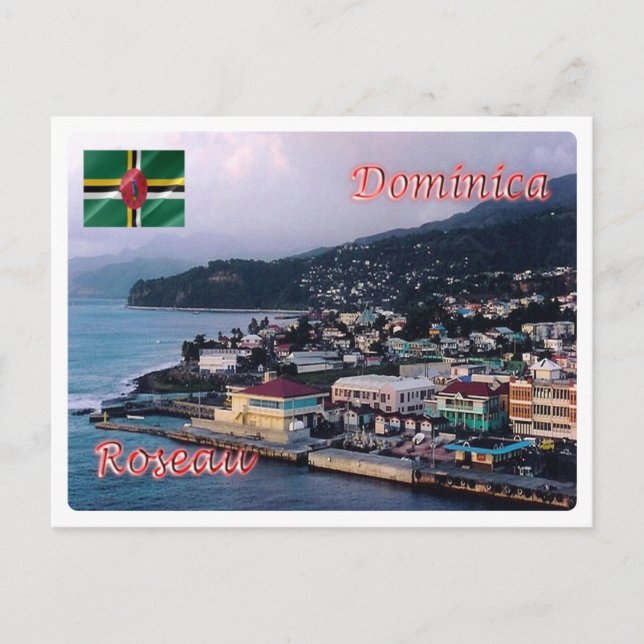 Postal Dominica - Roseau (Anverso)