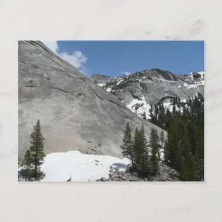 Postal Dominios de granito nevado I en el Parque Nacional