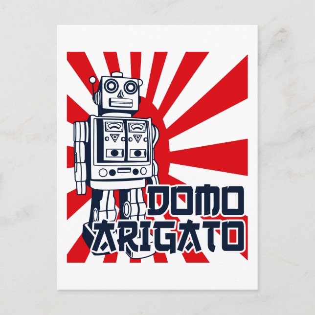 Postal Domo Arigato (Anverso)