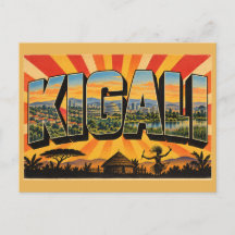 Domo de colinas de Kigali Humedal Arte de viaje vi