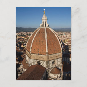 Postal Domo de la Postcarta de la Catedral de Florencia