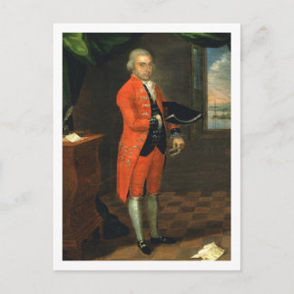 Postal Don José Mas Ferrer–José Campeche