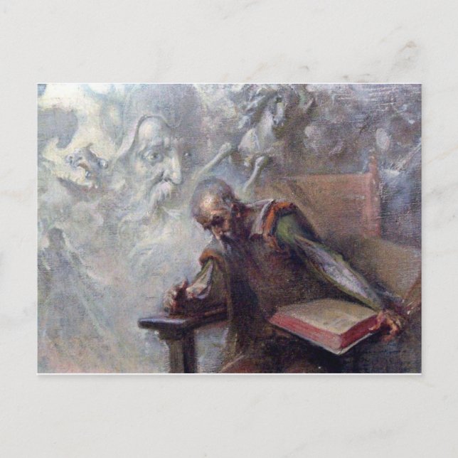 Postal Don Quijote (Anverso)