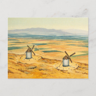 Postal DON QUIJOTE - Fondo de animación (1979)