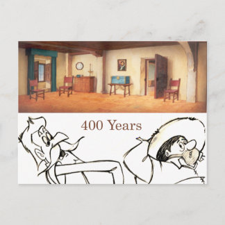 Postal DON QUIJOTE - Personalizado de animación Fondo (19