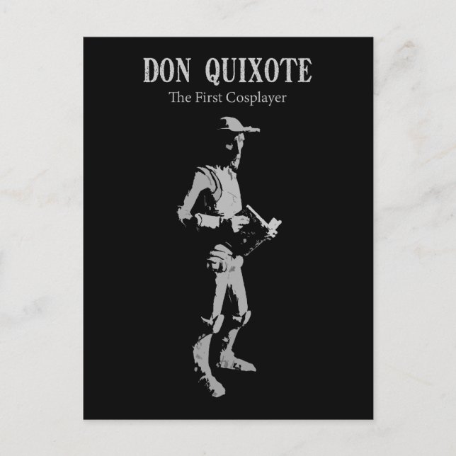 Postal Don Quixote - The First Cosplayer (Anverso)