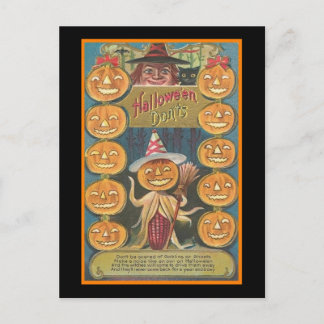 Postal Donaciones de Halloween