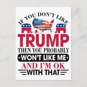 Postal Donald Trump
