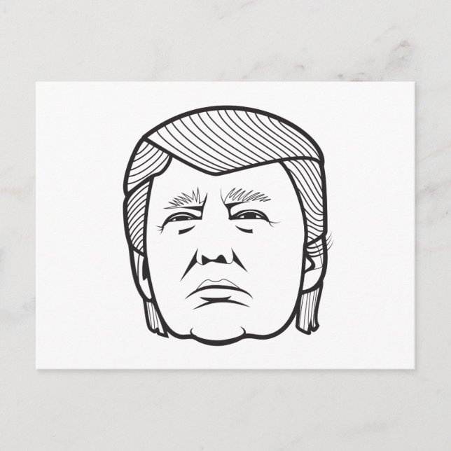 Postal donald trump (Anverso)