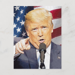 Postal Donald Trump