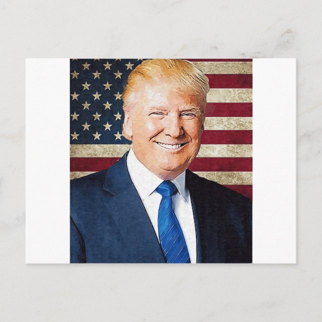 Postal Donald Trump (Anverso)