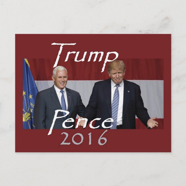 Postal Donald TRUMP 2016 (Anverso)