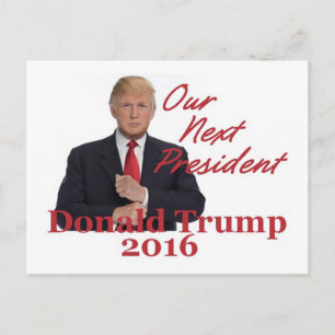 Postal Donald TRUMP 2016