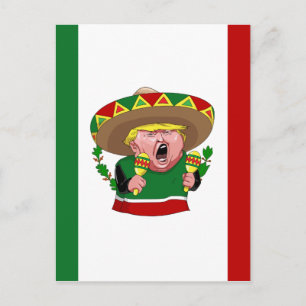 Postal donald trump mexicano