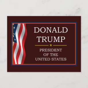 Postal Donald Trump para el presidente V3