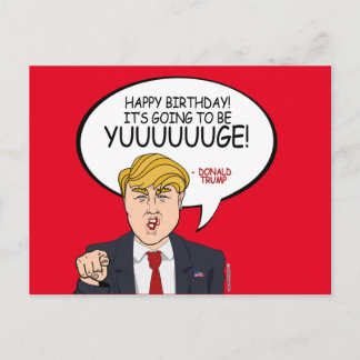 Postal Donald Trump saludo - Feliz cumpleaños -.png