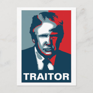 Postal Donald Trump TRAITOR