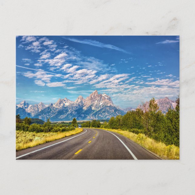 Postal Donde conduce el camino (Anverso)