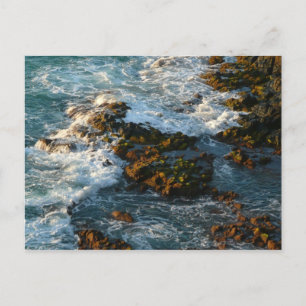 Postal Donde el océano se encuentra con las rocas