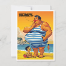 ¿Dónde está mi pequeño Johnny, el gordo en una pla