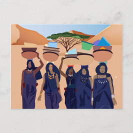 Postal Dónde están los bebés