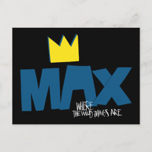 Postal Donde las cosas salvajes   Max y Corona