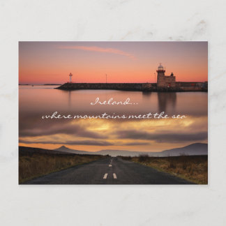 Postal Donde las montañas se unen al mar