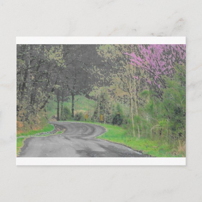 Postal Donde sea que me lleve (Anverso)